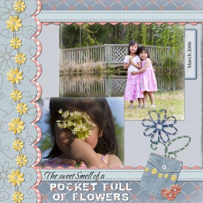 Pocket full of flowers