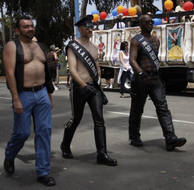Mr. LA and Mr. San Diego Leather