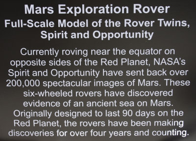 Mars Exploration Rover Model