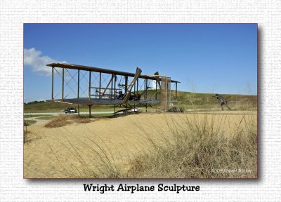Wright Airplane Sculpture 2 