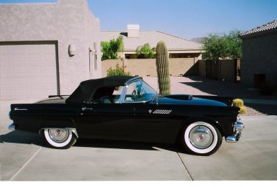 Jerry & Rochelle's 1955 Thunderbird