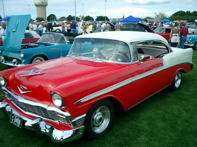 Tom & Yvonne's 1956 Chevy Belair