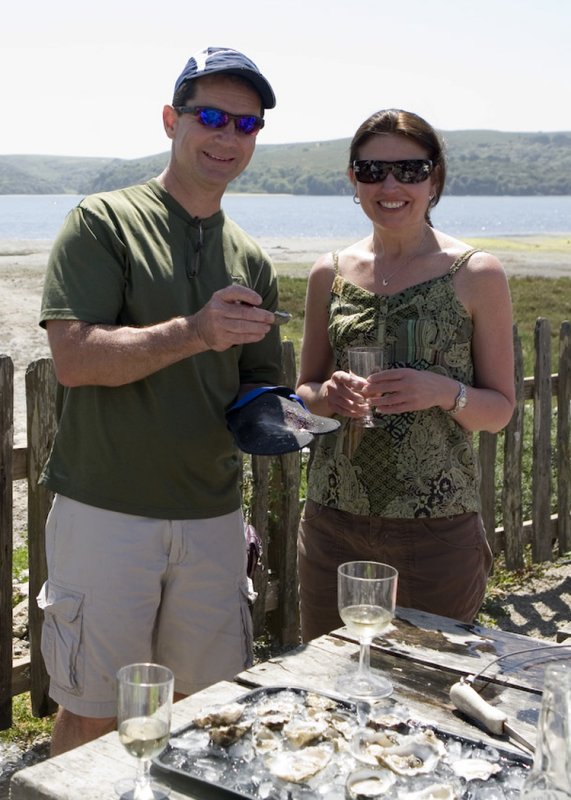 Otter and Deb at Hog Island