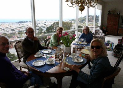 Sunday Brunch With Aunt Jeanie and Uncle Theo