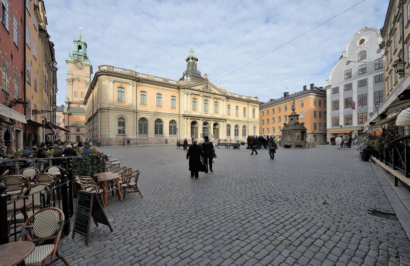 The Nobel Academy building at Stortorget