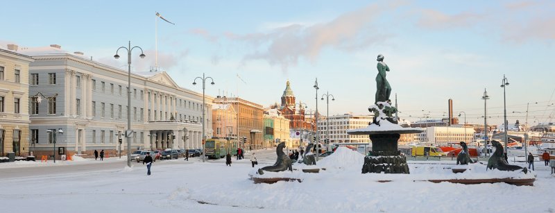 Wintry Helsinki