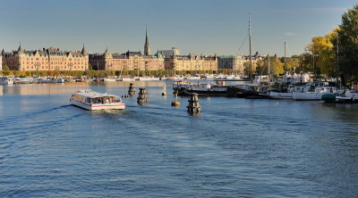 View from Skeppsholmsbron towards stermalm