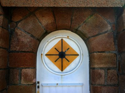 Paon Lighthouse door