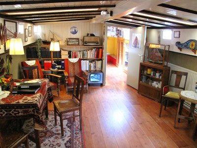 Inside Houseboat