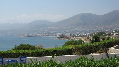 Bay of Malia, view to Hersonisos