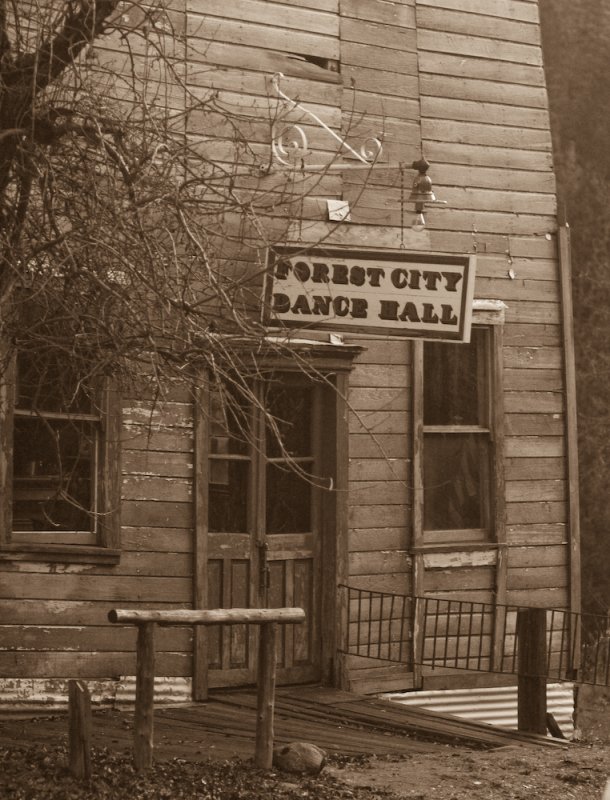 Dance hall_sepia