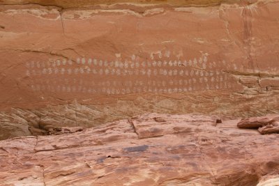 100 Hands Pictograph, Escalante Canyon