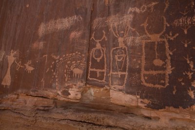 Petroglyphs, Escalante Canyon