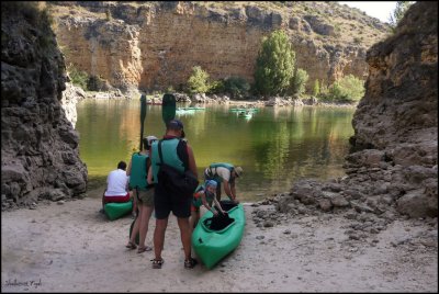 Kayaking in Rio Duraton