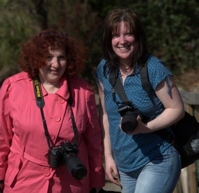 Karen 'n Krissi at Dublin Zoo.