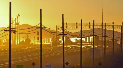 Barstow Train Yard