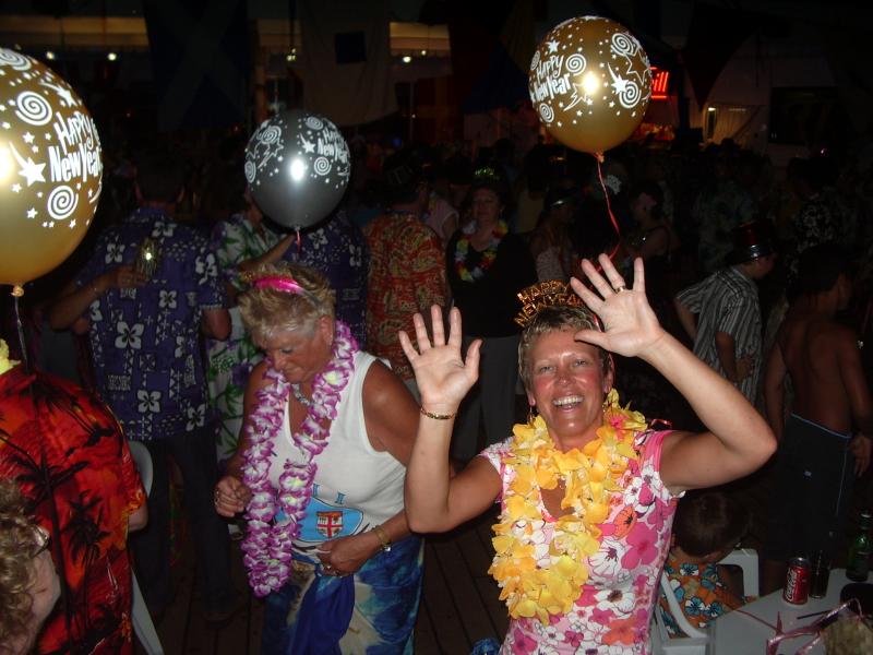 The best New Years Eve Party ever! - at Sea somewhere