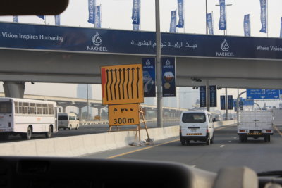 Dubai - 8-lane highways - wow!!