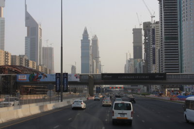 Dubai - images along Sheikh Zayed Road