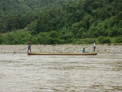 Fiji - river trip to village