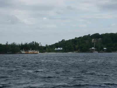 Coastline around from Port Vila