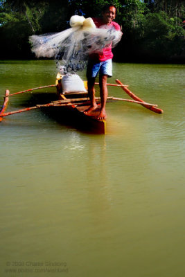 Loboc River Fisherman