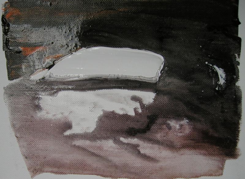 oil on paper