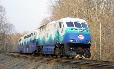 VRE 33 at Fairfax, VA