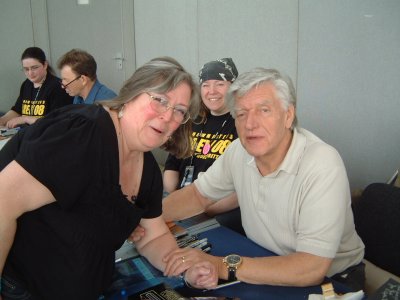 Me & David Prowse, Max Grodenchick behind me 05.05.08 148.jpg