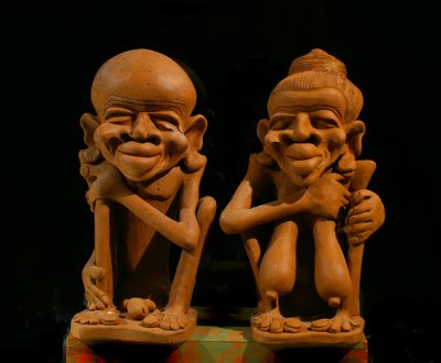 Clay figures