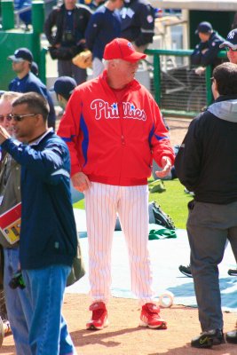 Charlie Manuel and the media