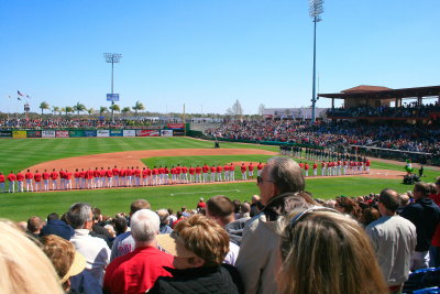 Spring Training opening lineups