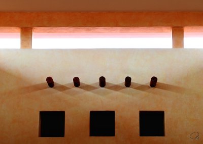 Tropical Lobby Windows