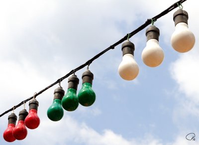 Mexican Flag Lights