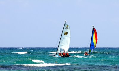 Sailing In Breaking Surf