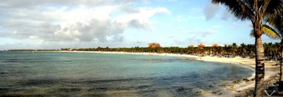 Looking Down The Beach From The Palace Panorama