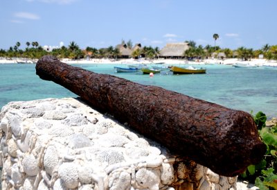 Cannon And Boats