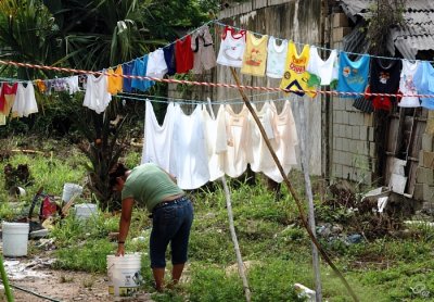 Three Clotheslines