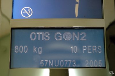Left Side Of The Elevator, For After The Buffet