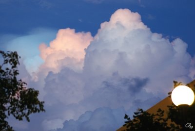 Pink And Blue Clouds