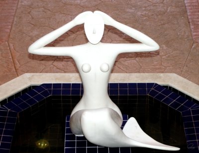 Mermaid Statue 2 - Michoacan Building