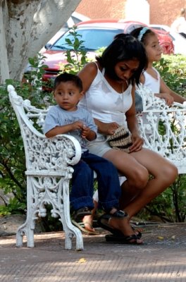 Boy On A Bench