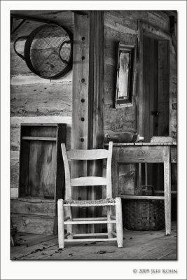 Back Porch, Henkel Square, Round Top