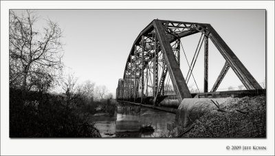 Railroad Bridge #4, Brazos River, Waller County