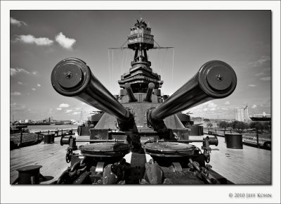 Forward Turrets, Battleship Texas