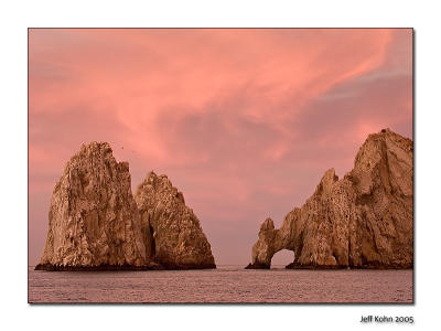 Pre-dawn light at Land's End