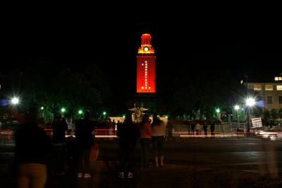 Activity at Littlefield Fountain