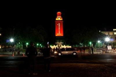 Activity at Littlefield Fountain