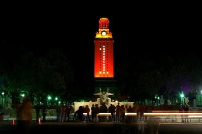 Activity at Littlefield Fountain