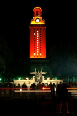 Activity at Littlefield Fountain